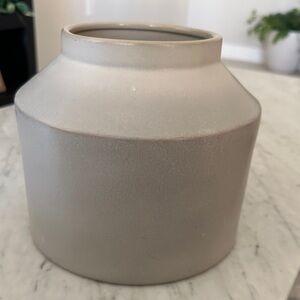 Studio McGee Threshold Gray Ceramic Vase